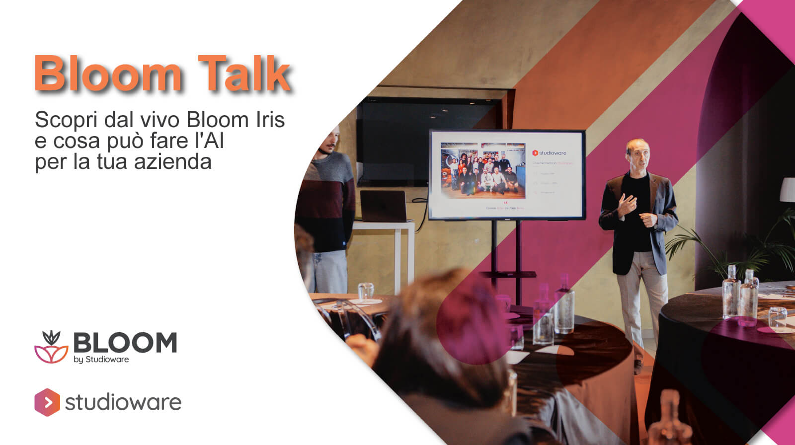 Studioware Bloom Talk news copertina